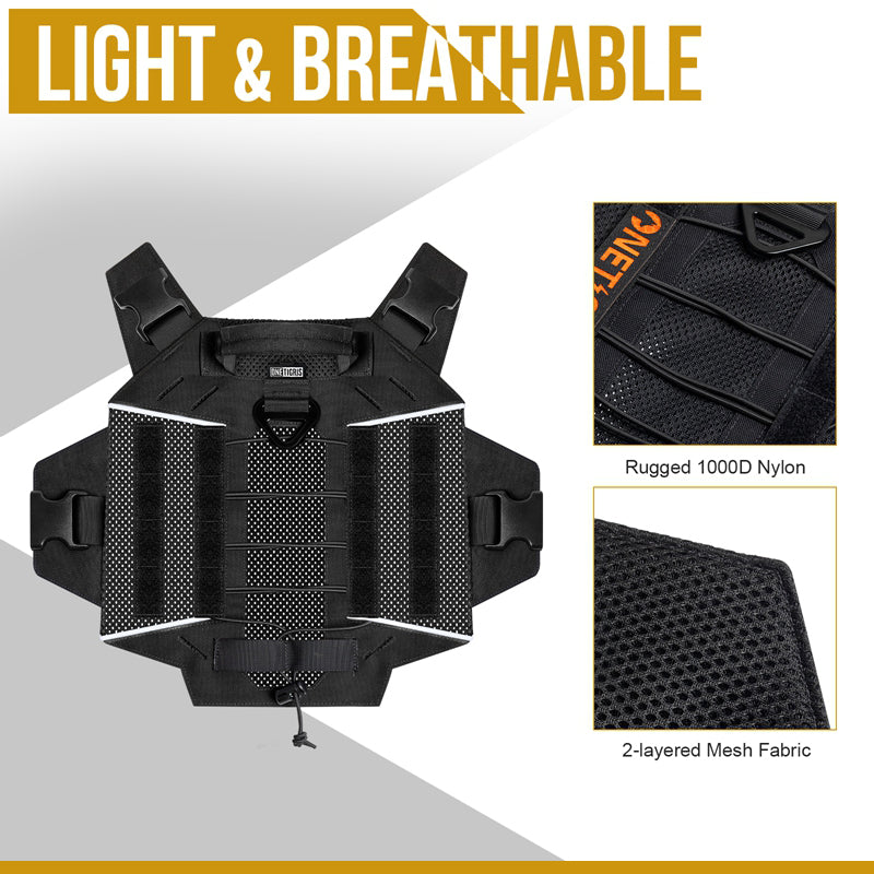 X COMMANDER Tactical Harness | OneTigris – Onetigris Dog Gear