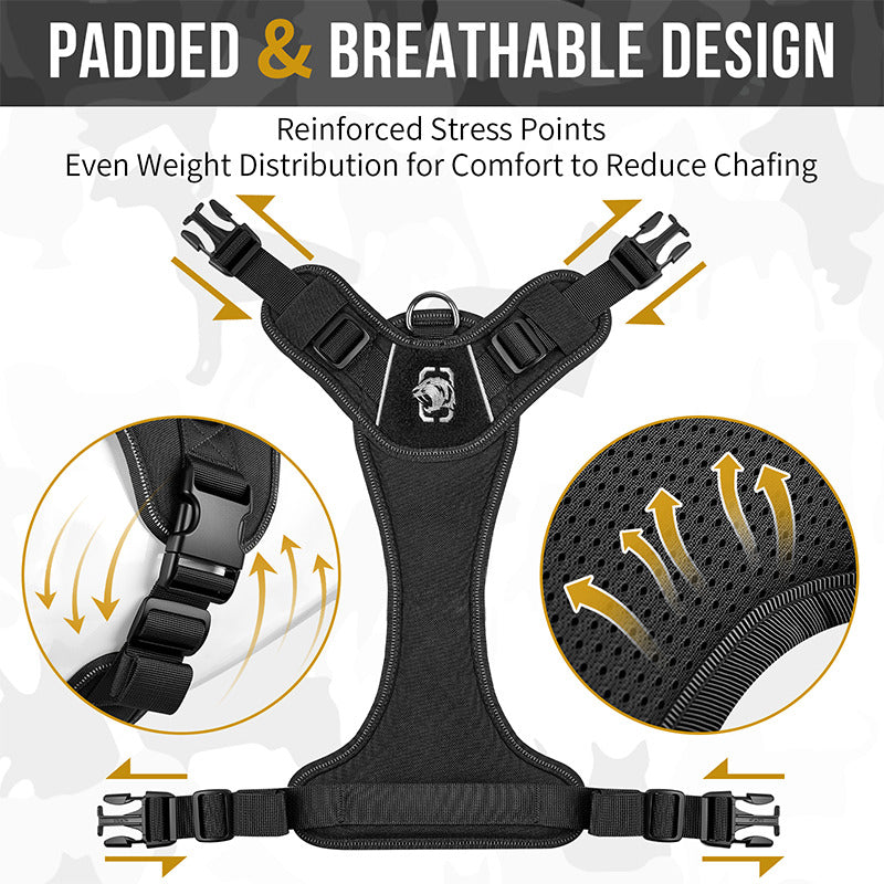 Padded breathable lining on OneTigris TACTICLITE harness for all-day comfort