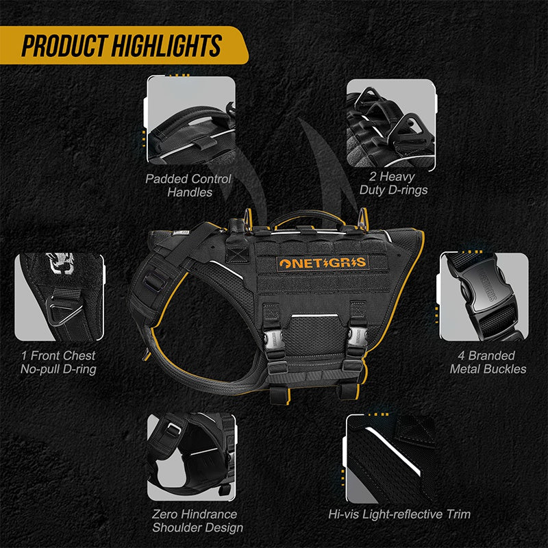 TORPEDO Tactical Harness 丨OneTigris – ONETIGRIS DOG GEAR