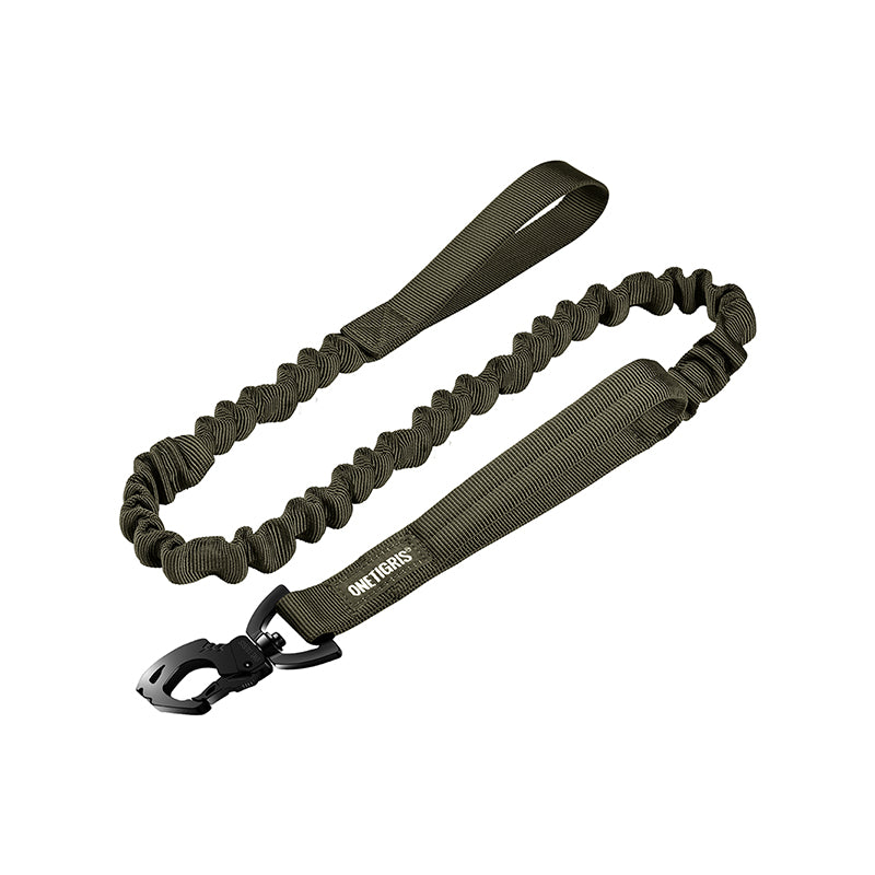 ONETIGRIS Tactical Bungee Dog Training Leash with Quick-Release