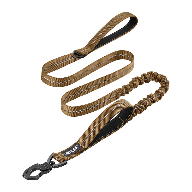 Dog Leash 22 – Heavy‑Duty Reflective Bungee Leash for Training