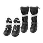 set of four PATHFINDER boots for dogs – waterproof and insulated design