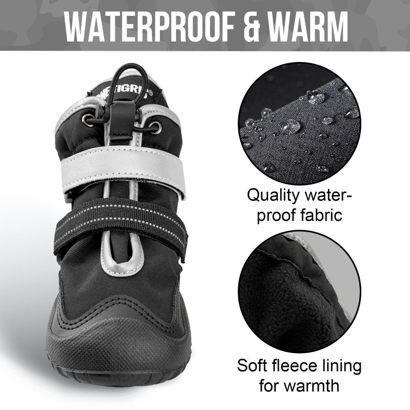 close-up of anti-slip sole on PATHFINDER waterproof dog boots