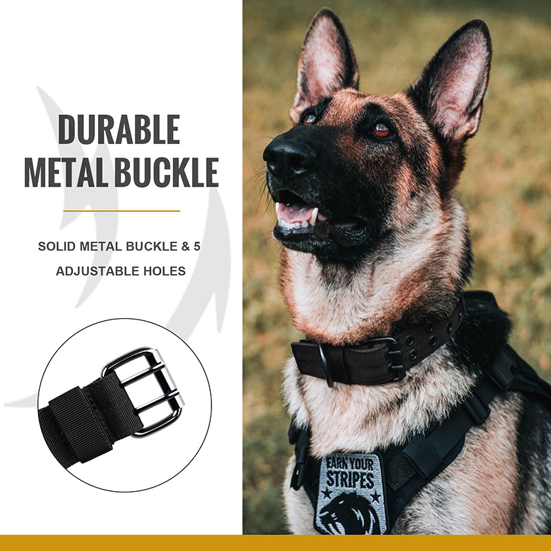 OneTigris Tactical Dog Collar 02 – Adjustable Collar with Name