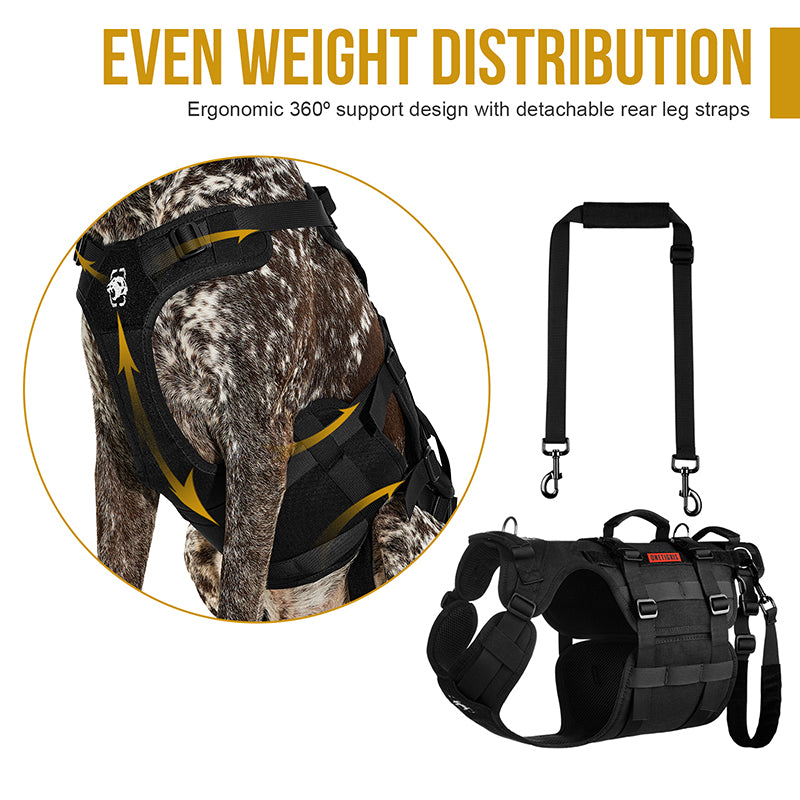 Dog Lift Harness for Large Dogs – Full Body Mobility Support