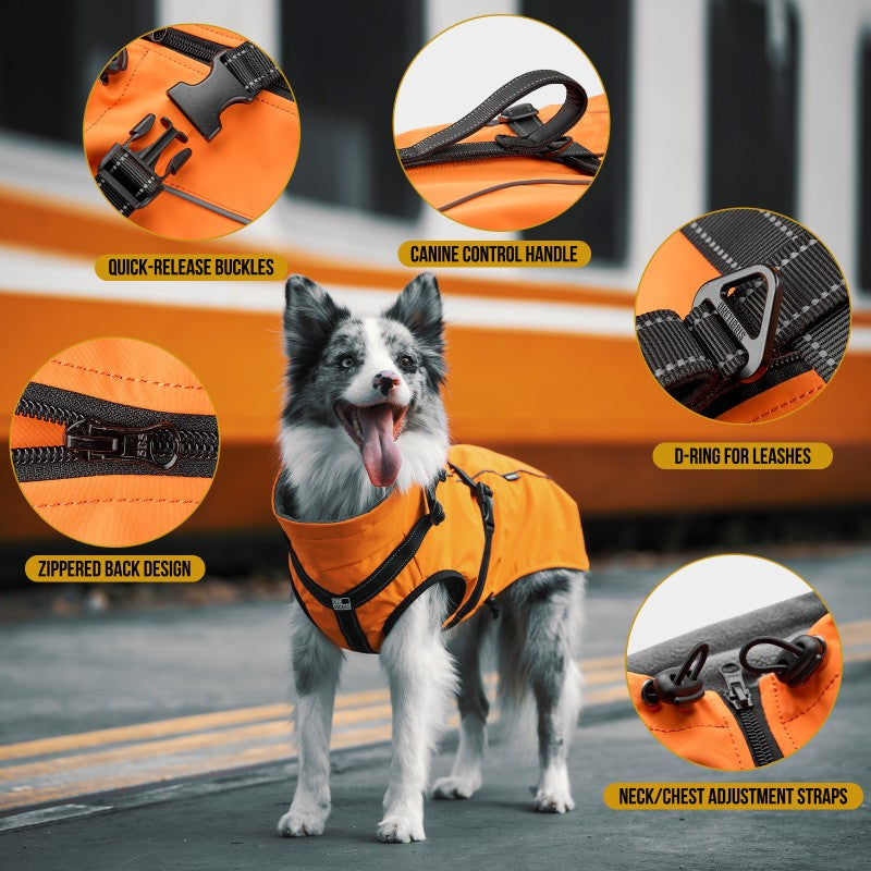 FROSTGUARD Dog Jacket – Waterproof Winter Dog Coat | OneTigris Dog