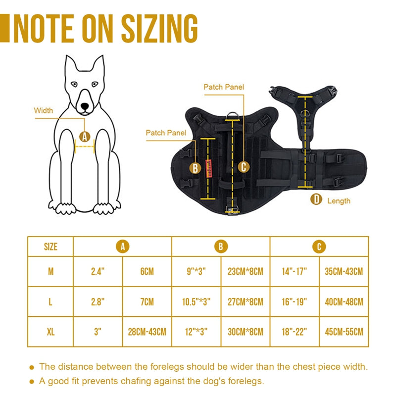Julius Harness Size Chart K9 Power Harness Size Guide Store