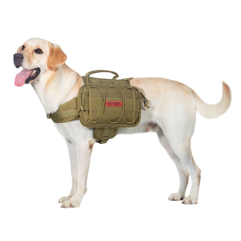 OneTigris Mammoth Dog Backpack – Durable Hiking Dog Pack & Saddle