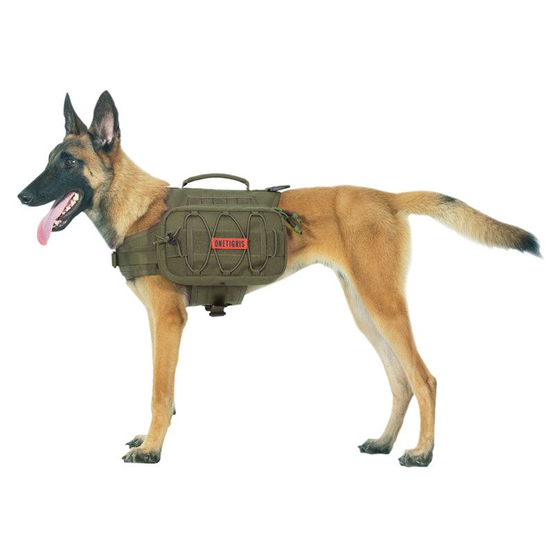 Large Breed Dog Hiking Backpack – 1000D Nylon Heavy Duty